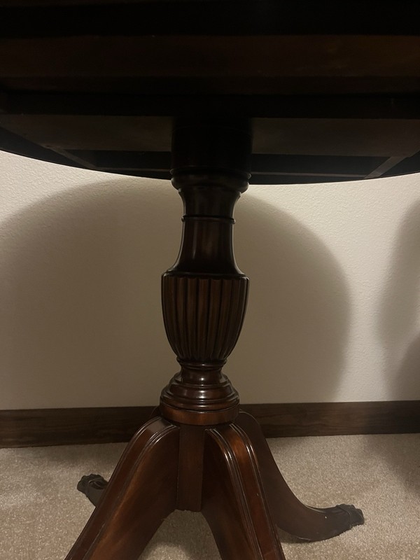 All Mahogany Colonial Art Co table Circa 1920-1940 gallery