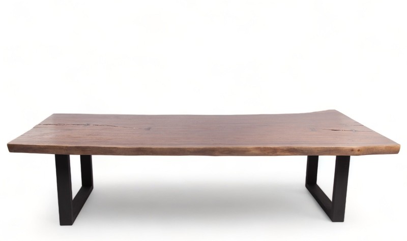 118" Inch Living Edge Desk or Dining Table 3 gallery