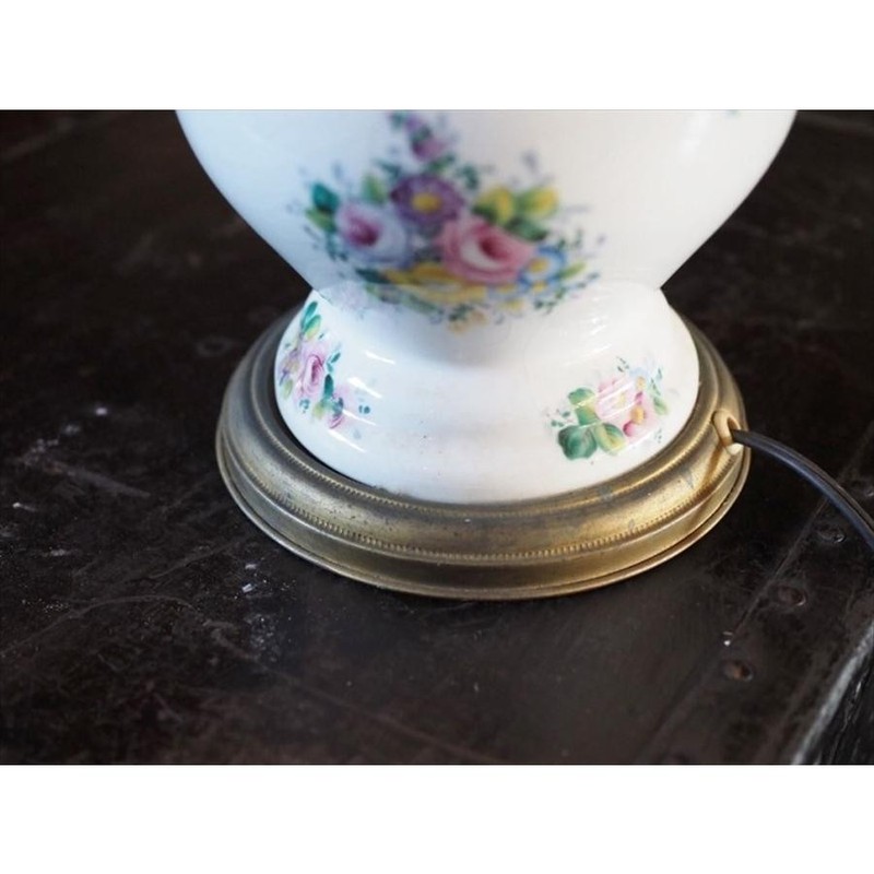 Japanese Ceramic Electric Lamp Mid-Showa Koro-ten Exhibition Used gallery