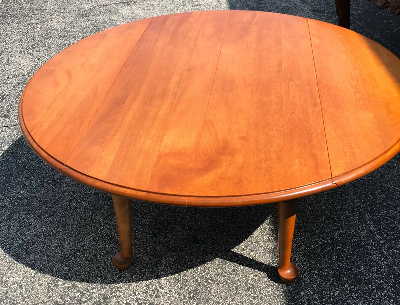 Mid Century Maple Dropleaf Coffee Table (CT107) gallery