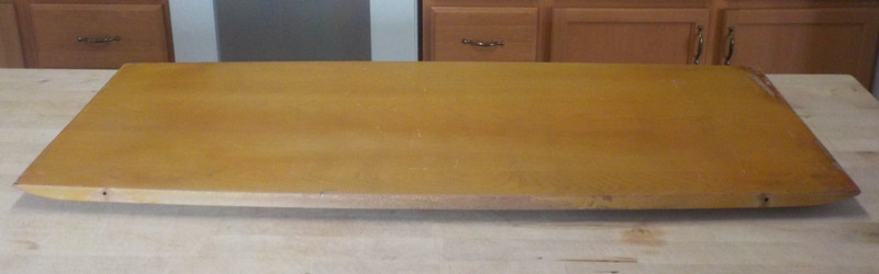 Vintage Mid Century Bissman Solid Walnut Coffee Table Top Only
