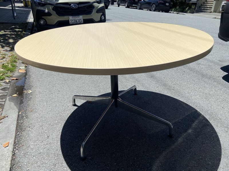 Mcm Eames Herman Miller Round Table 48” gallery