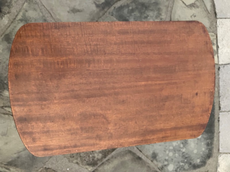 Antique - Duncan Phyfe Mahogany Side Table 23” long 14” wide 19.25” high gallery