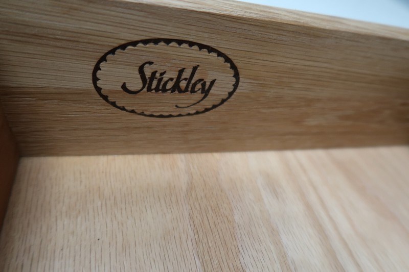 Stickley Metropolitan Collection Cherry Two Tone Modern Cocktail Table gallery