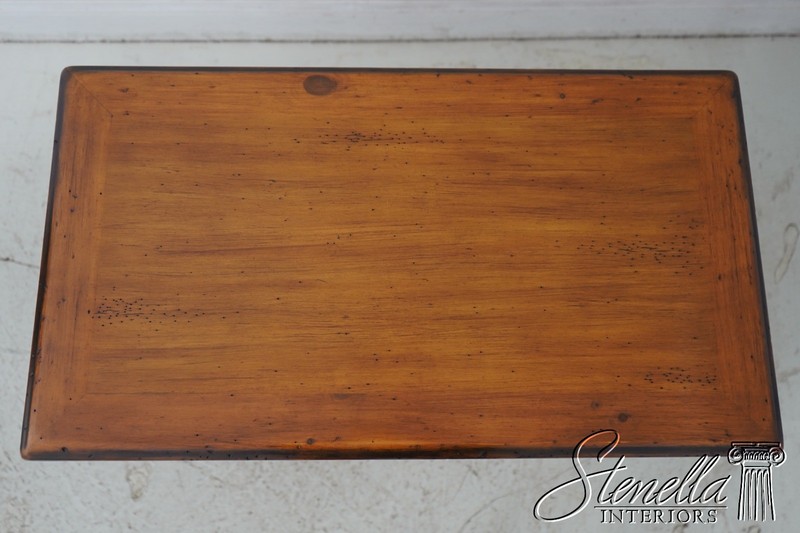 L70905: THEODORE ALEXANDER Country French 1 Drawer Dressing Hall Table gallery
