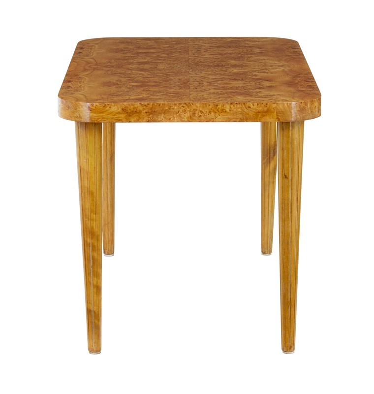MID 20TH CENTURY SCANDINAVIAN ELM ROOT COFFEE TABLE gallery
