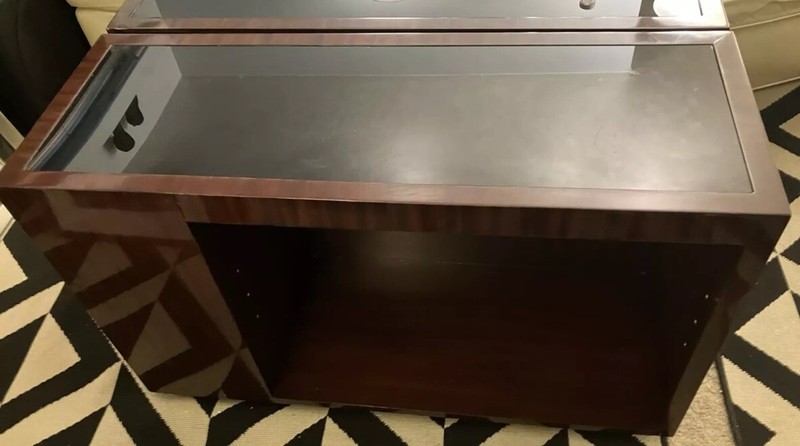 Ralph Lauren Modern Metropolis End Table Art Deco Hollywood Deskey Frankl Style gallery