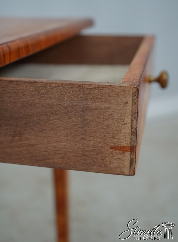 L60558: Country Hand Crafted Sponge Painted 1 Drawer Work Table gallery