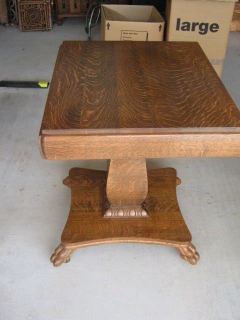 Oak "Robbins" Style Parlor Table gallery
