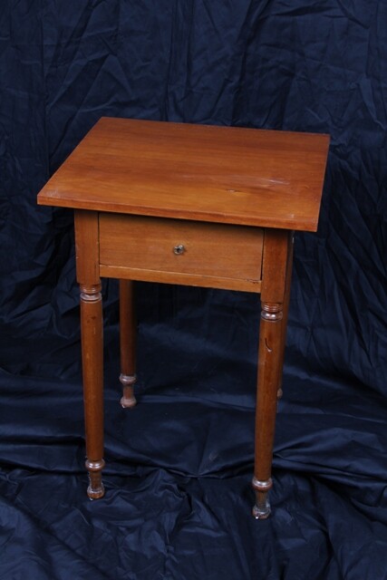 Antique Circa 1860 Cherry Table - Replaced Top