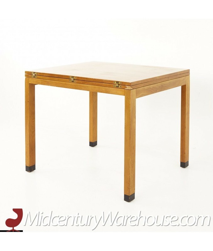 Dunbar Mid Century Flip Top Dining Game Table gallery