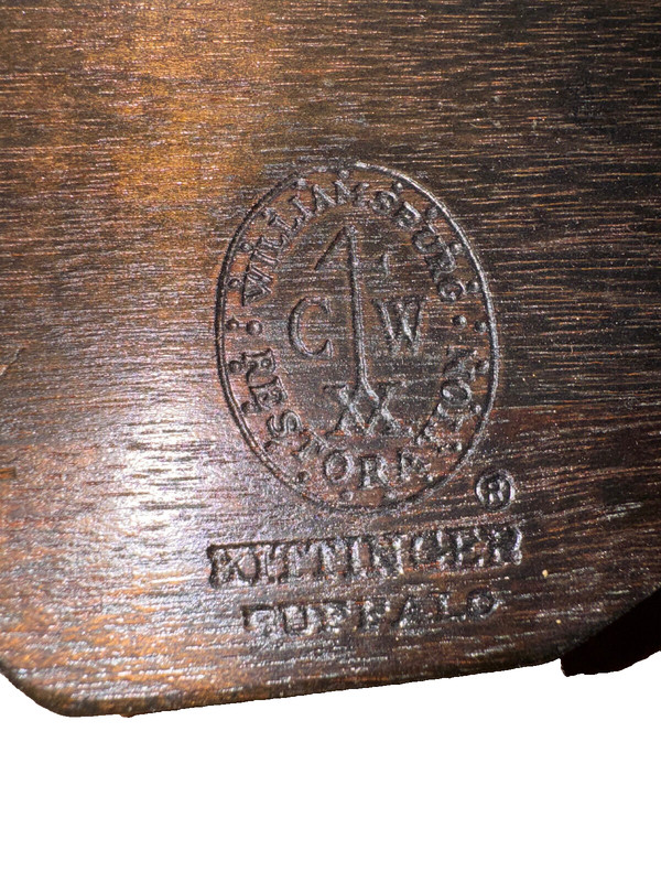 Kittinger Colonial Williamsburg Restoration Tea Table #134 – Mahogany, Serial#15 gallery