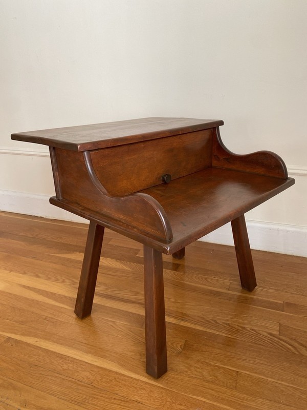 Vintage Sprague & Carleton Cobbler’s Table with Drop Leaf - Extremely Rare gallery
