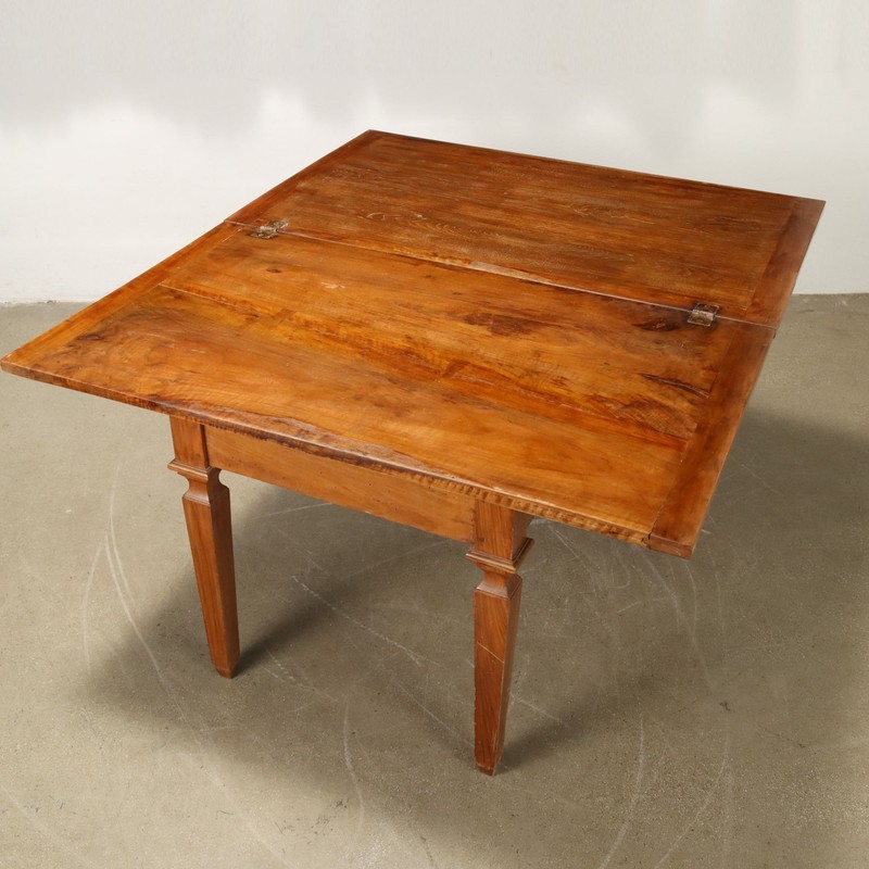 Antique Directoire Table Walnut France XVIII Century gallery