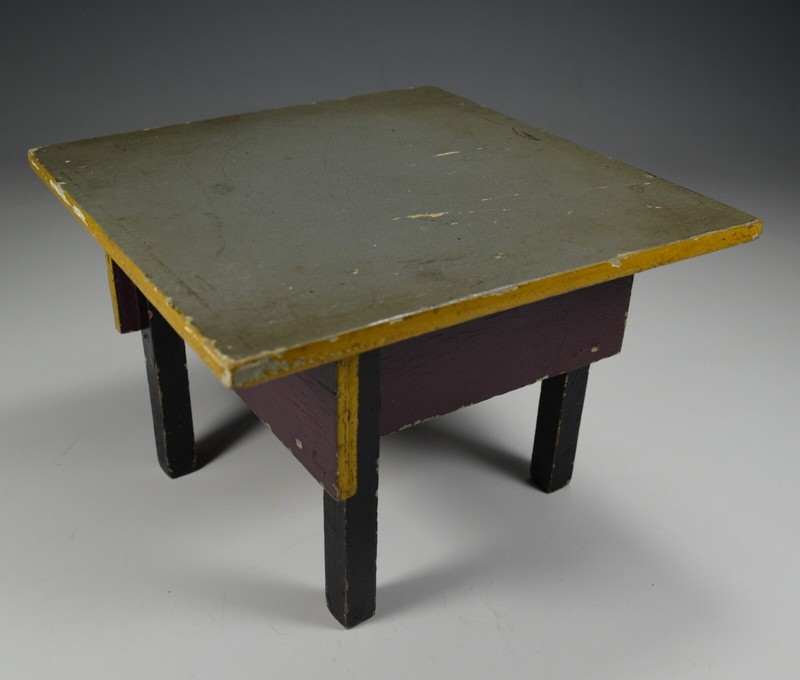 Art Deco Modernist ADO Table Dutch Rietveld DeStijl Ko Verzuu Miniature 1925 gallery