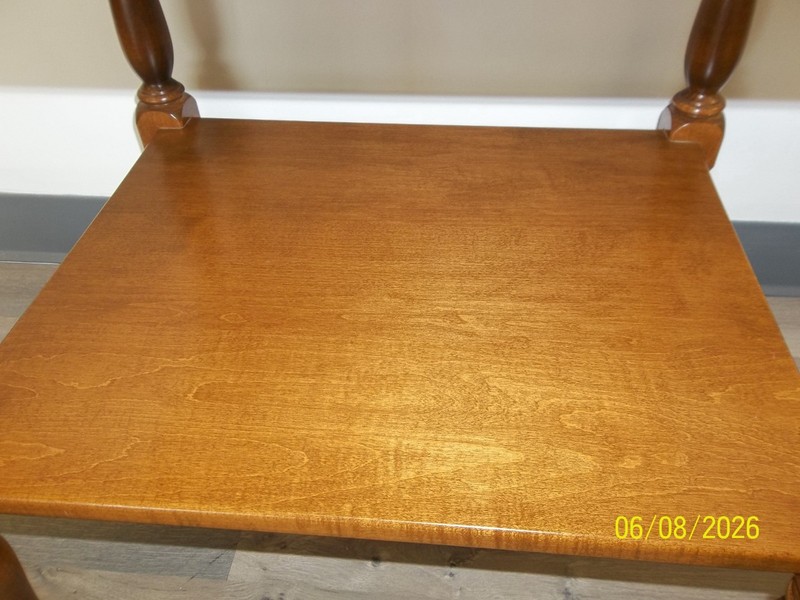 ETHAN ALLEN Heirloom Maple Nutmeg Colonial Early American Nightstand w/ Drawer gallery