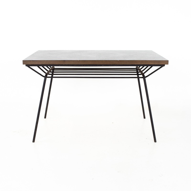 Milo Baughman For Pacific Mid Century Iron Works Dining Table gallery