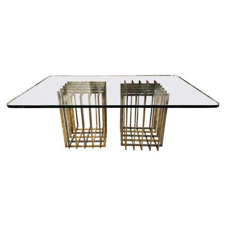 Beautiful Pierre Cardin Cage Style Dining Table