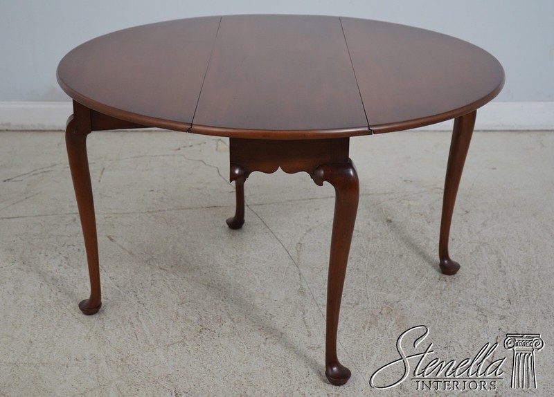 L66429EC: BIGGS Queen Anne Solid Mahogany Dropleaf Table gallery