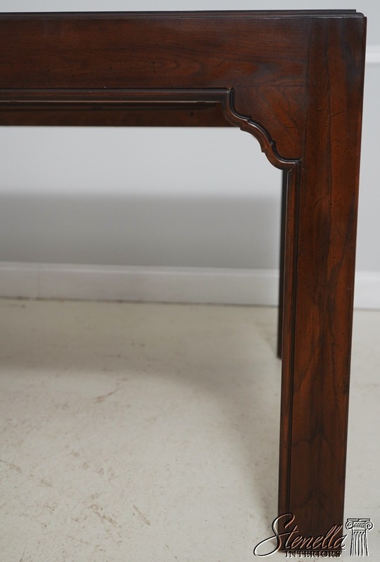 L71393: BAKER Oak Dining Table With Two Leaves gallery