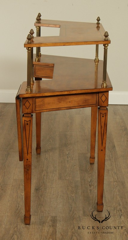Mid Century Neo-Classical Style 2 Tier Custom Quality Server gallery