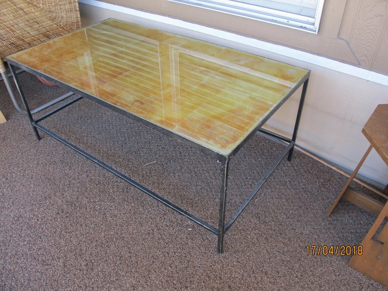Oly Studios Jonathan Coffee Table Mid Century Style Custom Contemporary