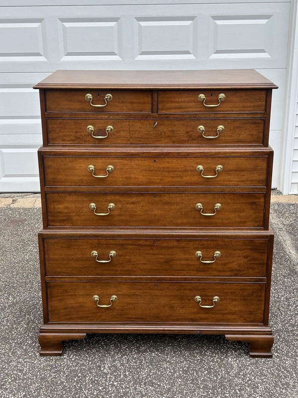Baker Historic Charleston Collection Chest-On-Chest-On Chest