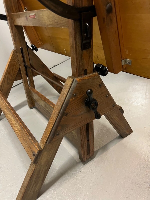 Vintage Hamilton drafting table - Mid Century Circa 1950's gallery