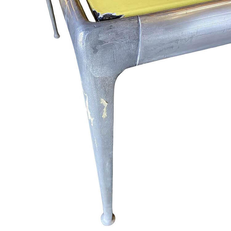 Mid Century Aluminum Dining Table w/ Enameled Tabletop by Richard Shultz, 1966 gallery