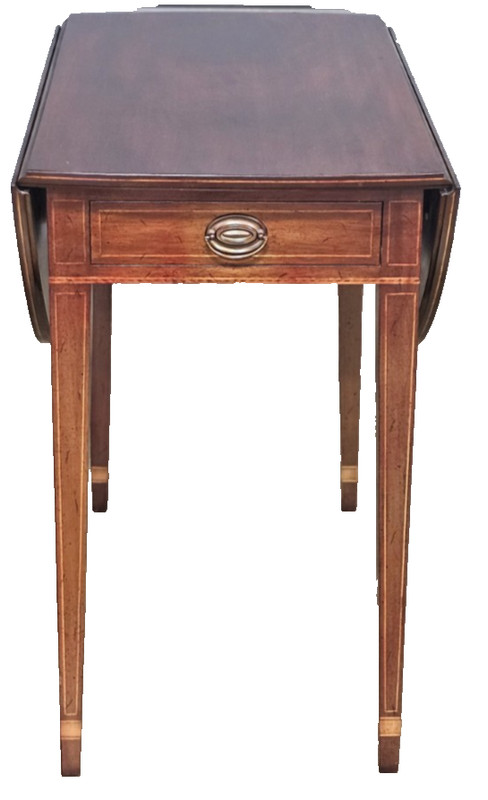 Kittinger Old Dominion Mahogany Pembroke Table Drop Leaf Table made in USA