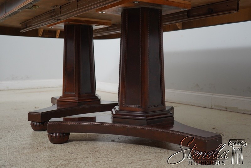 L64353EC: HENREDON Natchez Collection Mahogany Dining Room Table gallery