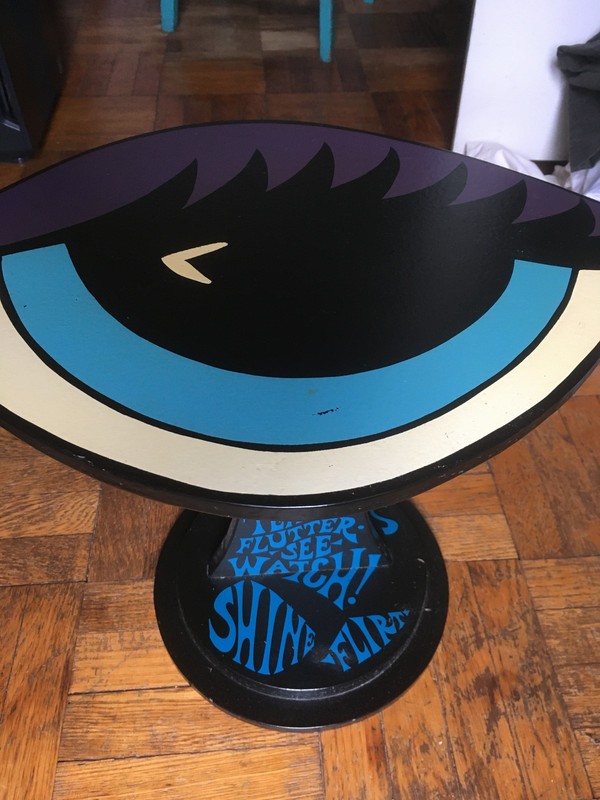 Joyce Miller Pop Art occasional table for Raymor, 1967. Hip 60s style! gallery