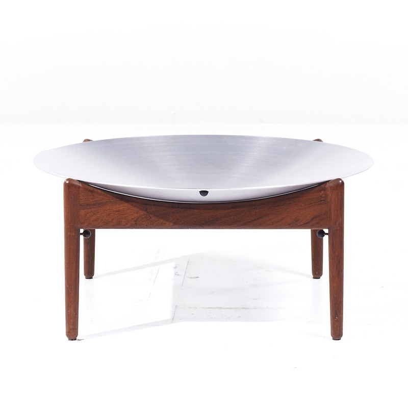 Kristian Solmer Vedel Modus Mid Century Fruit Bowl Rosewood Side Table gallery