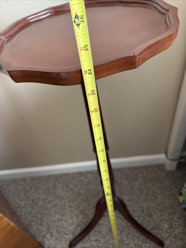 VTG-tall, slim, Wooden Accent Table gallery