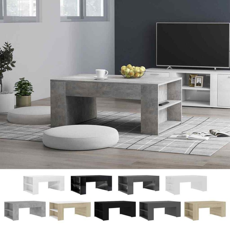 Coffee Table Accent End Side Sofa Table for Living Room Engineered Wood vidaXL