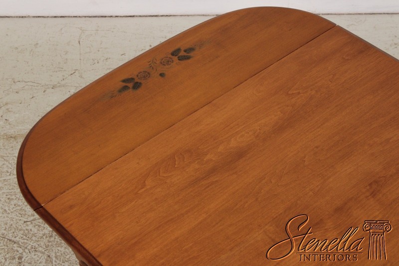 L73385: HITCHCOCK Early American Maple Dropleaf Dining Table gallery