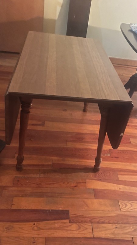 Unique Beautiful Tell City Chair Co. Drop Leaf Table
