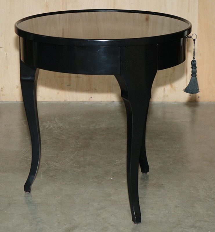 PAIR OF RALPH LAUREN RRP £11,440 MAYFAIR OCCASIONAL SIDE END LAMP WINE TABLES gallery