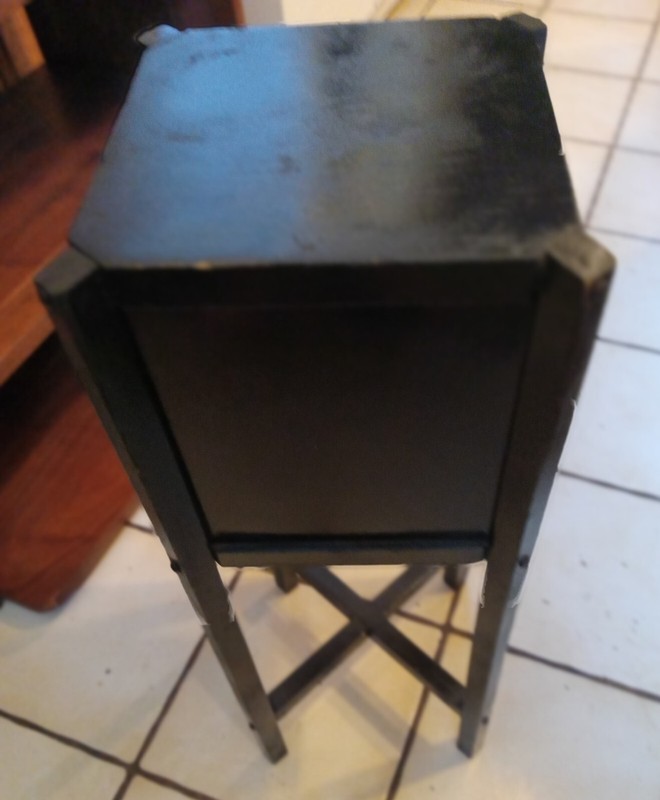 Mid Century Black Smoke Stand (SS-22) gallery