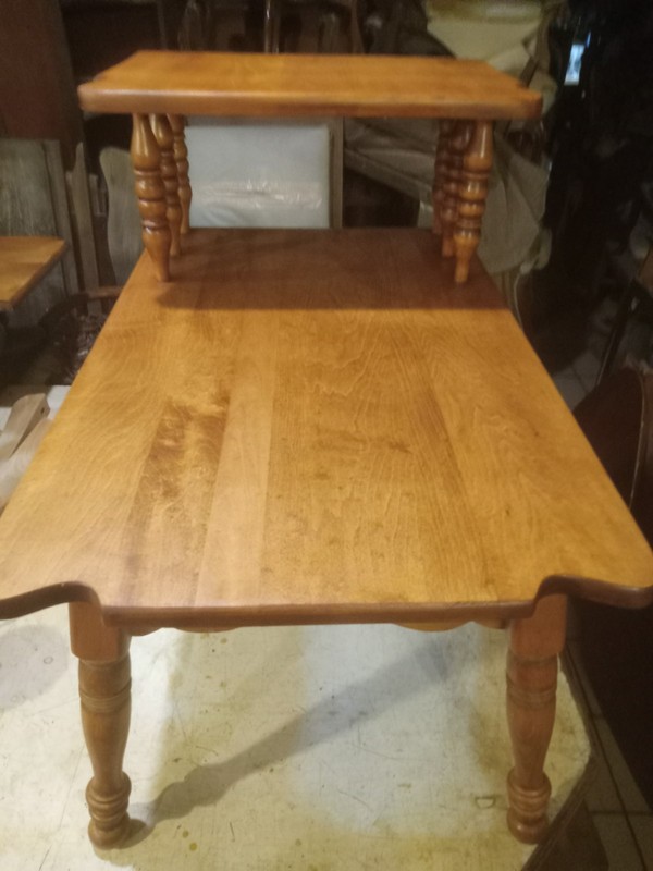 Mid Century Sprague & Carlton Step End Table / Side Table (SET-158)