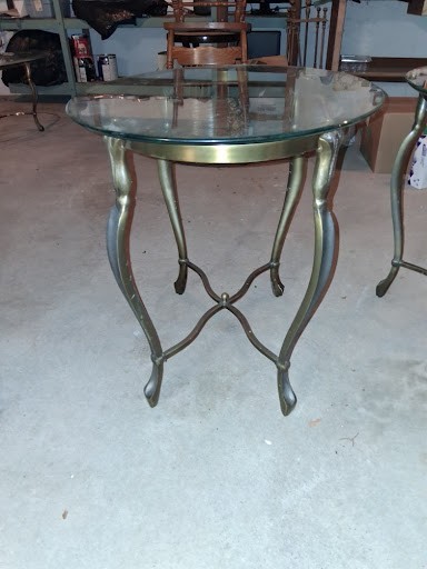 3-Piece Vintage Hollywood Regency Table Set - Local Pickup gallery