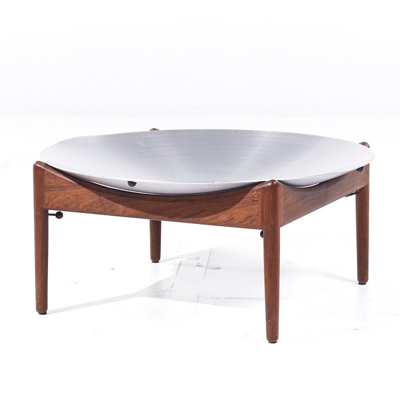 Kristian Solmer Vedel Modus Mid Century Fruit Bowl Rosewood Side Table gallery