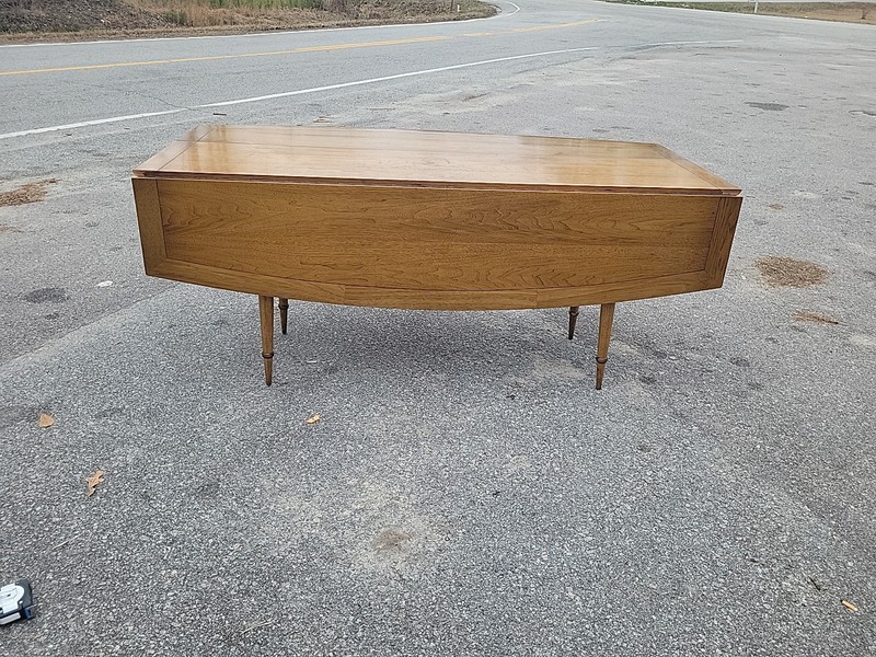 Tomlinson Sophisticate Line Drop Leaf Dining Table Mid-Century
