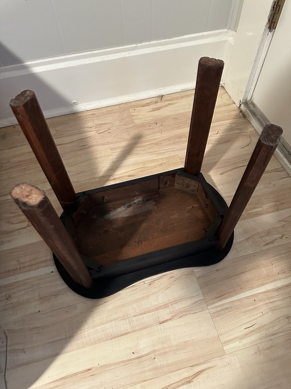 Vintage Mid-Century Table 1950s Handmade Harris Line Furniture gallery