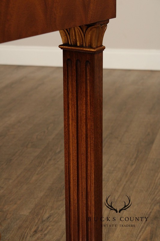 Karges Empire Style Mahogany and Partial Gilt Console Table gallery