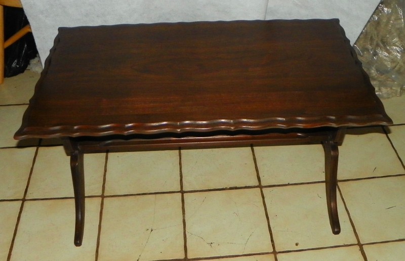 Solid Walnut Coffee Table by Queen City (CT-92)