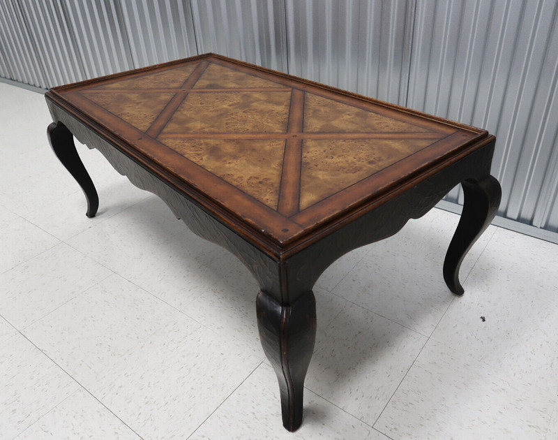 Baker Milling Road Two - Tone Crackle Cocktail Table gallery