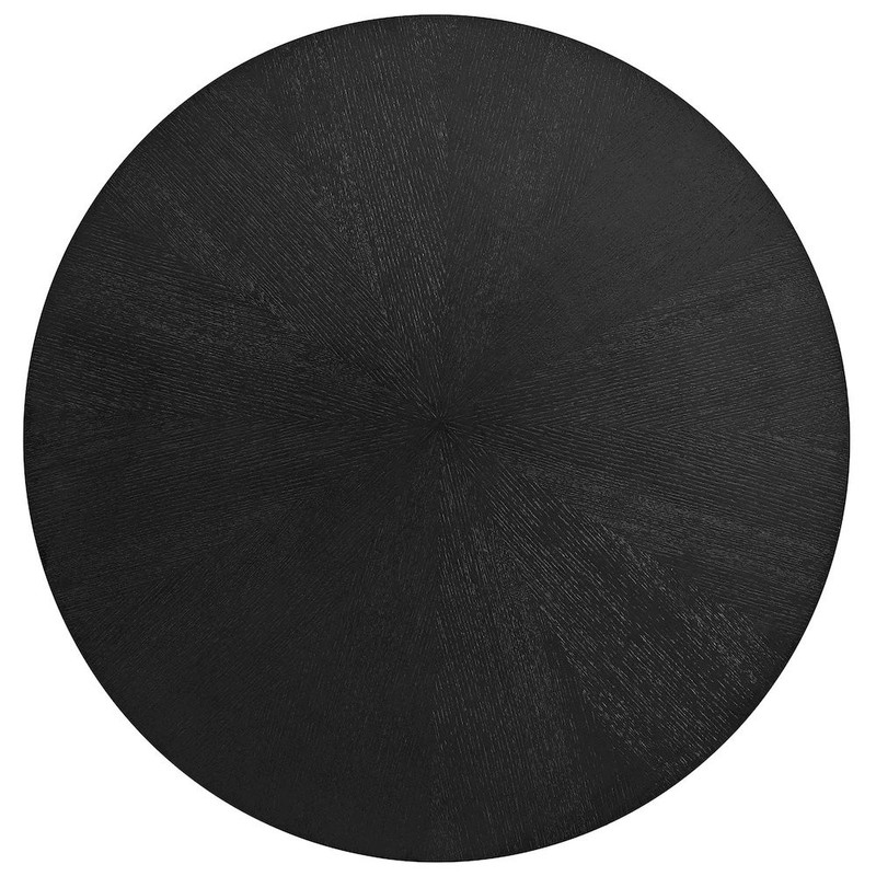 Crossroads Round Wood Coffee Table gallery