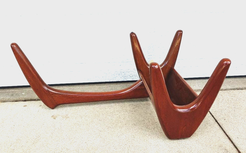 MID CENTURY MOD PERIOD ADRIAN PEARSALL? KROEHLER? ORGANIC COFFEE TABLE BASE ONLY