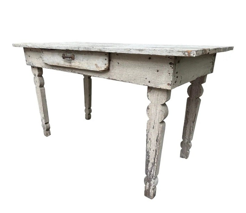 georgian primitive harvest table